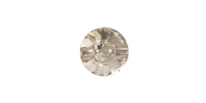 Värvitu, läbipaistev ümar akrüülnööp, 16mm, 24L