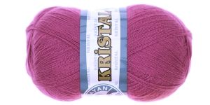 Akrüüllõng Kristal; Värv 51 (Sirelililla), Kristal Yarn; Colour 51 (Lilac), Madame Tricote