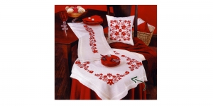 Pre-stamped Table Topper, Duftin Art. 7077