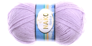 Villasisaldusega lõng, helelilla