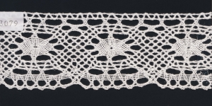Puuvillane pits, Cotton (Crochet) Lace, 3079-01 laiusega 6,5cm, värv valge