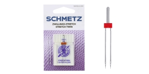 Topelt-strechnõel koduõmblusmasinatele, Schmetz 4,0 mm, Nr.75