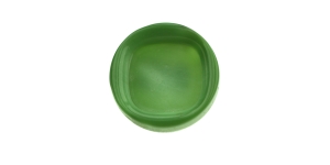 Roheline plastiknööp, 18mm, 28L
