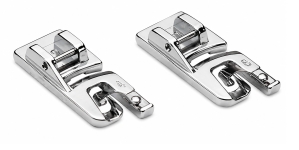 Hemmer feet set 4 mm and 6 mm for Janome and Elna sewing machines with stitch width max 7 mm, #200326001