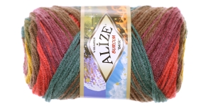 Burcum Batik Yarn, Alize, Colour 3368