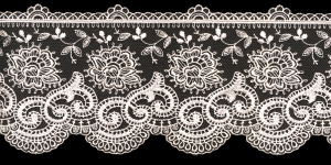 Embroidered Lace P-2616, 9 cm