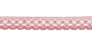 Puuvillane pits 2019-Z6 laiusega 1,8 cm, värv vanaroosa valgega