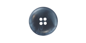 Tumesinise kirju, nelja auguga plastiknööp, 23mm, 36L