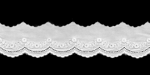 Broderie Anglaise Lace I680-01, 3 cm