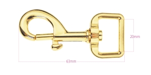 Карабин длинои 62 x 27мм для ремня 20мм