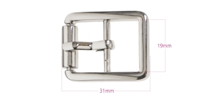 Металлическая пряжка 31 x 26 мм, для ремни шириной 18-20 мм