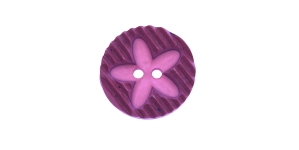 Tumelilla, kahe auguga plastiknööp, 23mm, 34L 	SN162