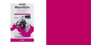 Pesumasina-kangavärv 25g ja reagent 50g, Wash&Go, Deka fuksiaroosa