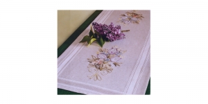 Poollinane õrna lillekimbuga linik 40cm x 100cm, Duftin seeriast Mary Ann, Art. 7017