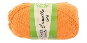 Puuvillane lõng Camilla; Värv 4912 (Heleoranž), Madame Tricote