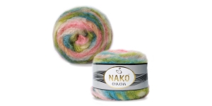 Пушистая пряжа