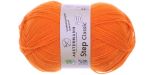 Villasisaldusega sokilõng Step Classic; Värv 1015 (Oranž), Austermann