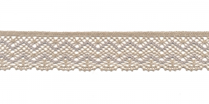 Cotton Crochet Lace 1880-YB, 3 cm