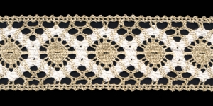 Cotton Crochet Lace 1824-N1, 7 cm