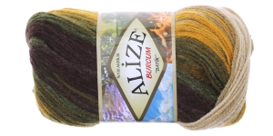 Burcum Batik Yarn, Alize, Colour 5850