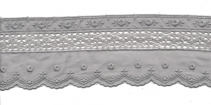 Broderie Anglaise Lace T119-64, 7 cm