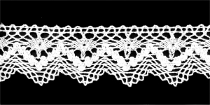 Cotton (Crochet) Lace 3118-01, 5 cm