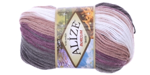 Burcum Batik Yarn, Alize, Colour 1986