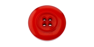 Läbipaistev värvitu, punane, must, nelja auguga plastiknööp, 20mm, 32L
