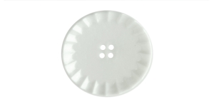 Valge, nelja auguga plastiknööp, 34mm, 52L