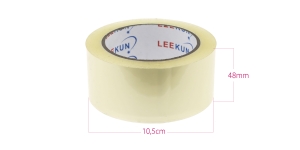 Bulky roll of packing tape, silent glue, 48 mm, 130 m