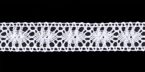 Cotton Crochet Lace 3611-01, 3 cm