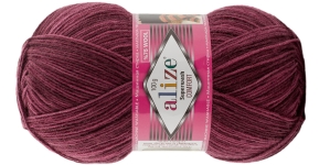 Polüamiidisisaldusega villane sokilõng