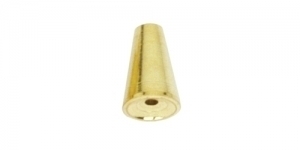 Golden Memory Wire End Cap Cone / 7 x 4mm / 317A-011