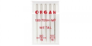 Metallikniidi nõel koduõmblusmasinatele, Organ Metal, Metafil, Nr.90-100