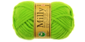 Lanka Milly Felt Wool; väri 41 (Apple Green), Albin Promotion