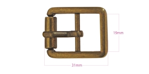 Металлическая пряжка для ремни шириной 18 - 20мм