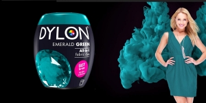 Pesumasinavärv, sisaldab soola, 350 g, Värv: Smaragdroheline, Emerald Green, Dylon