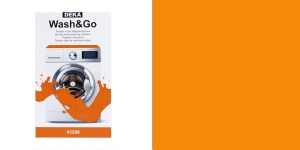 Pesumasina-kangavärv 25g ja reagent 50g, Wash&Go, Deka mandariin