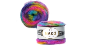 Пушистая пряжа