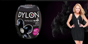 Pesumasinavärv, sisaldab soola, 350 g, Värv: Must, Intense Black, Dylon
