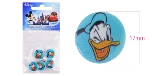 Пластиковая пуговица ø17 мм, размер: 28L, Disney Donald