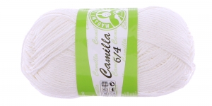 Puuvillane lõng Camilla; Värv 0 (Säravalt valge), Madame Tricote