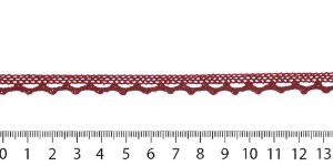 Puuvillane pits, tumepunane