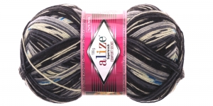 Polüamiidisisaldusega villane sokilõng