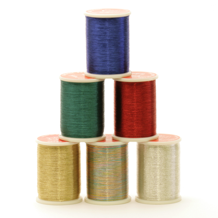 Metallic Embroidery Thread Machine, Japan - Metallic & Lurex Threads.