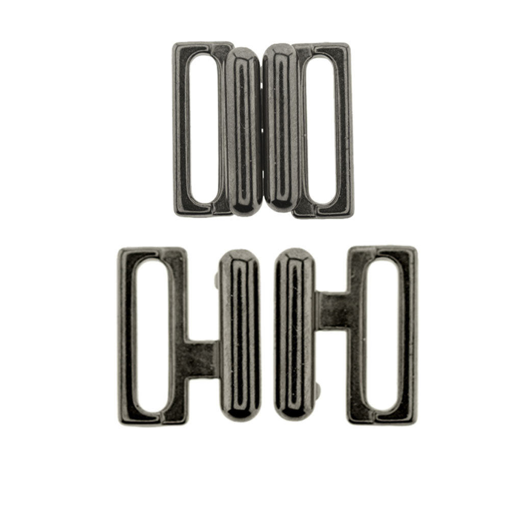 Metal Bra Lock for 8 mm strip  Bra hooks, locks, fasteners, hook