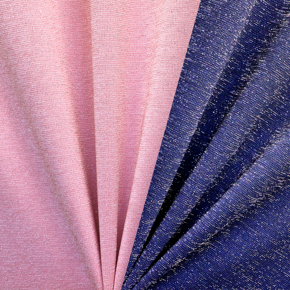 Metallikniitidega, sädelev, veniv kangas (metallic Jersey), 150cm, | Dress Fabrics | www.KL24.ee