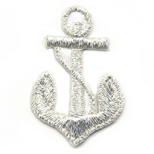 5pcs/set Embroidered Anchor Iron-on Badge Patch For Clothing, Hat