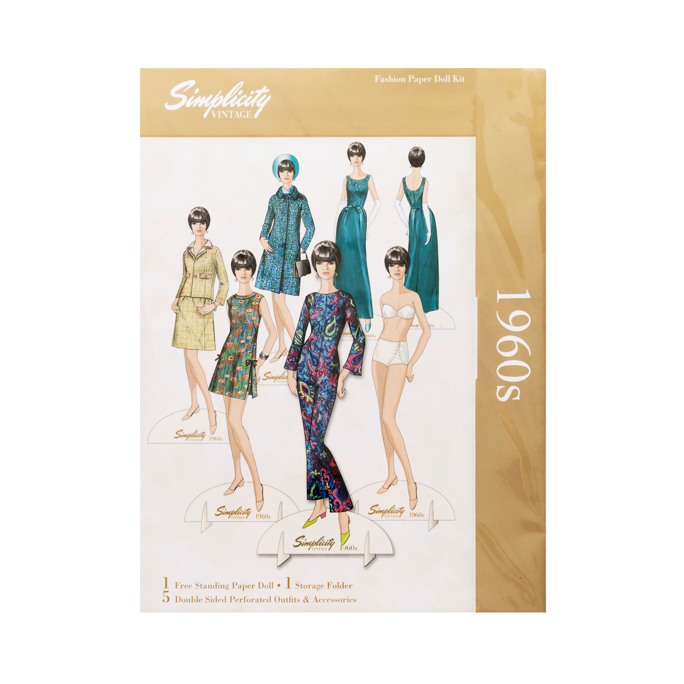 Simplicity vintage sales paper dolls