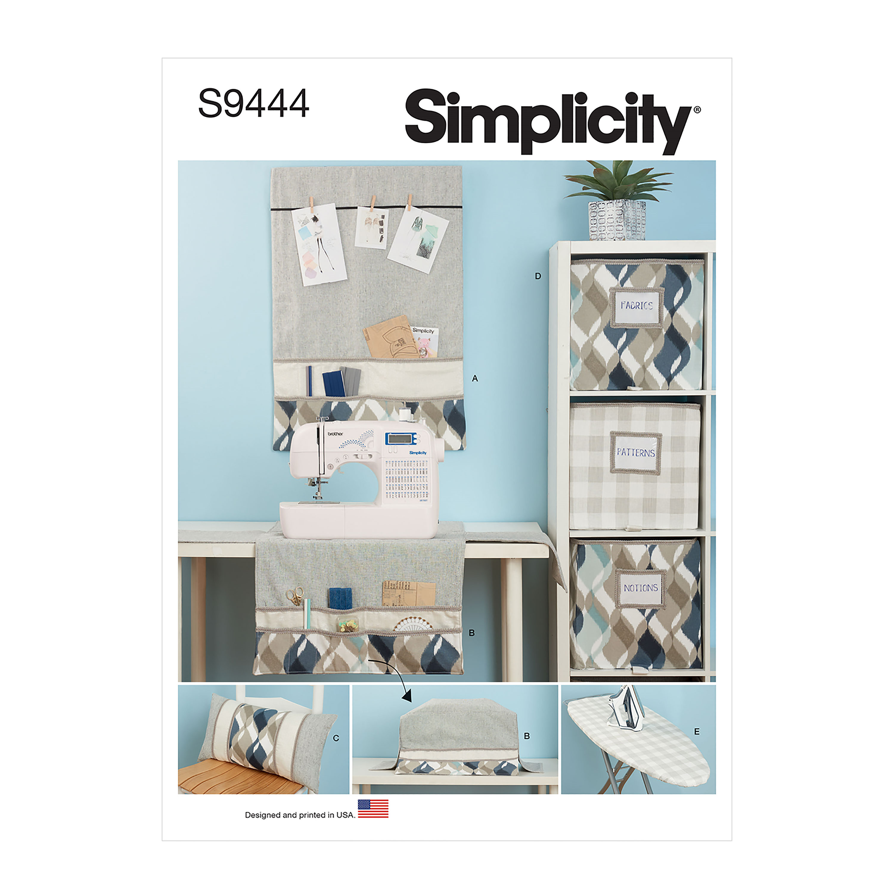 Simplicity Sewing Pattern S9444 Creative Space Décor | Выкройки все для дома  | www.KL24.ee